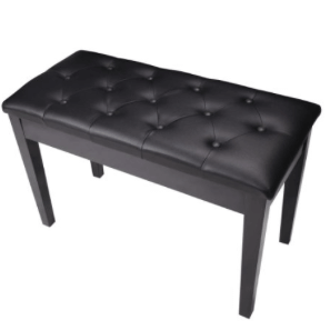 MegaBrand Leather Duet Piano Bench